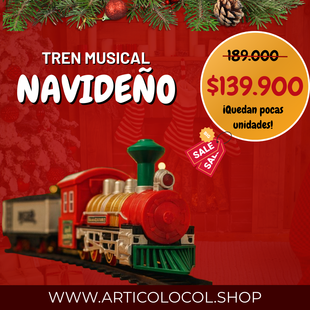 Tren navideño musical