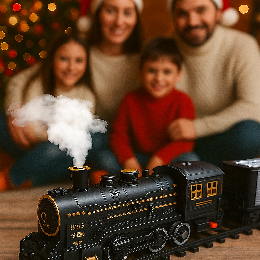 Tren navideño musical