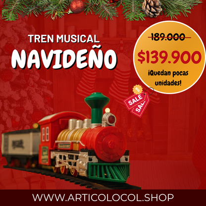 Tren navideño musical